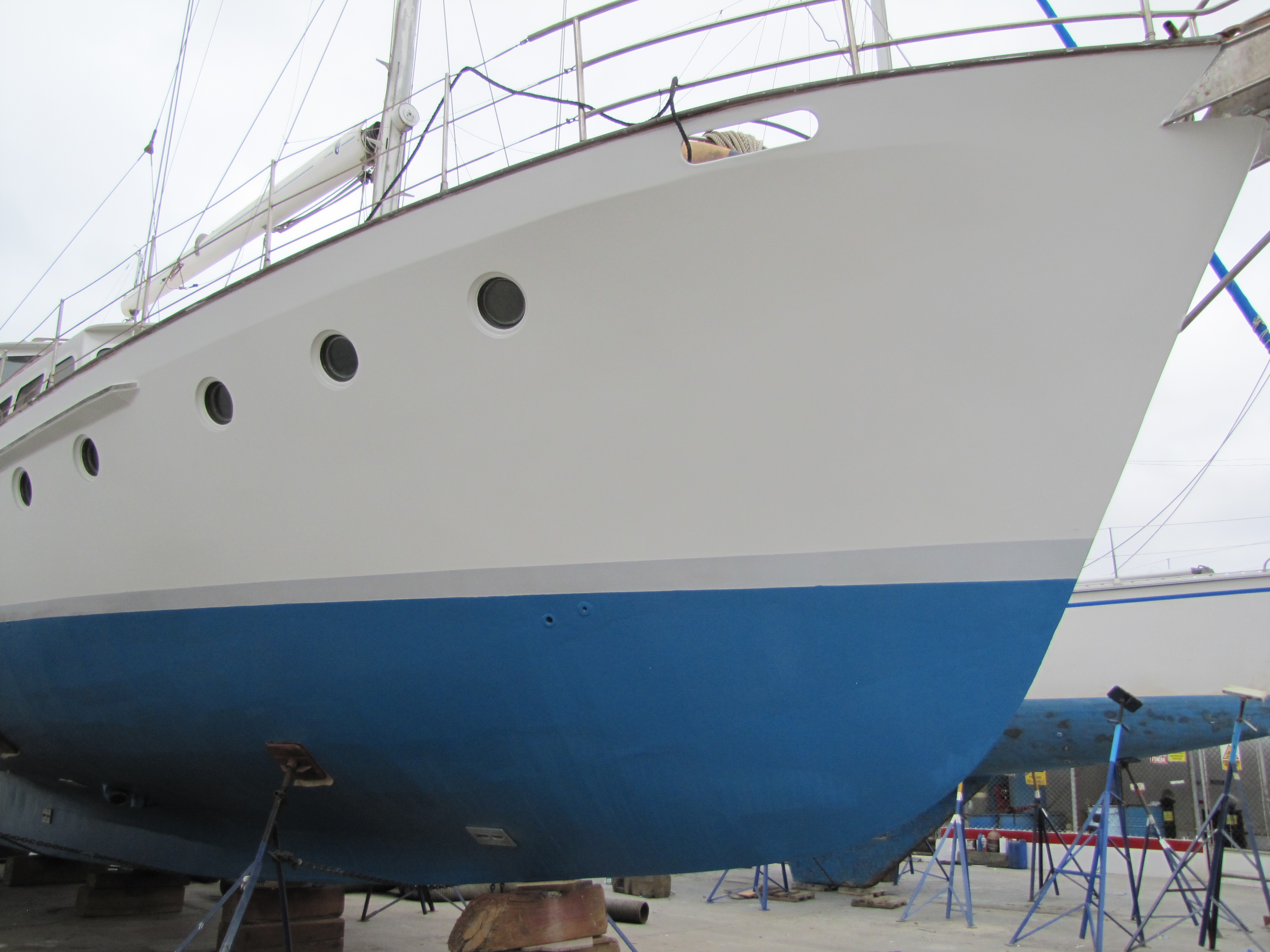 70' Custom Centre Cockpit Pilot House Steel Cutter Motorsailer