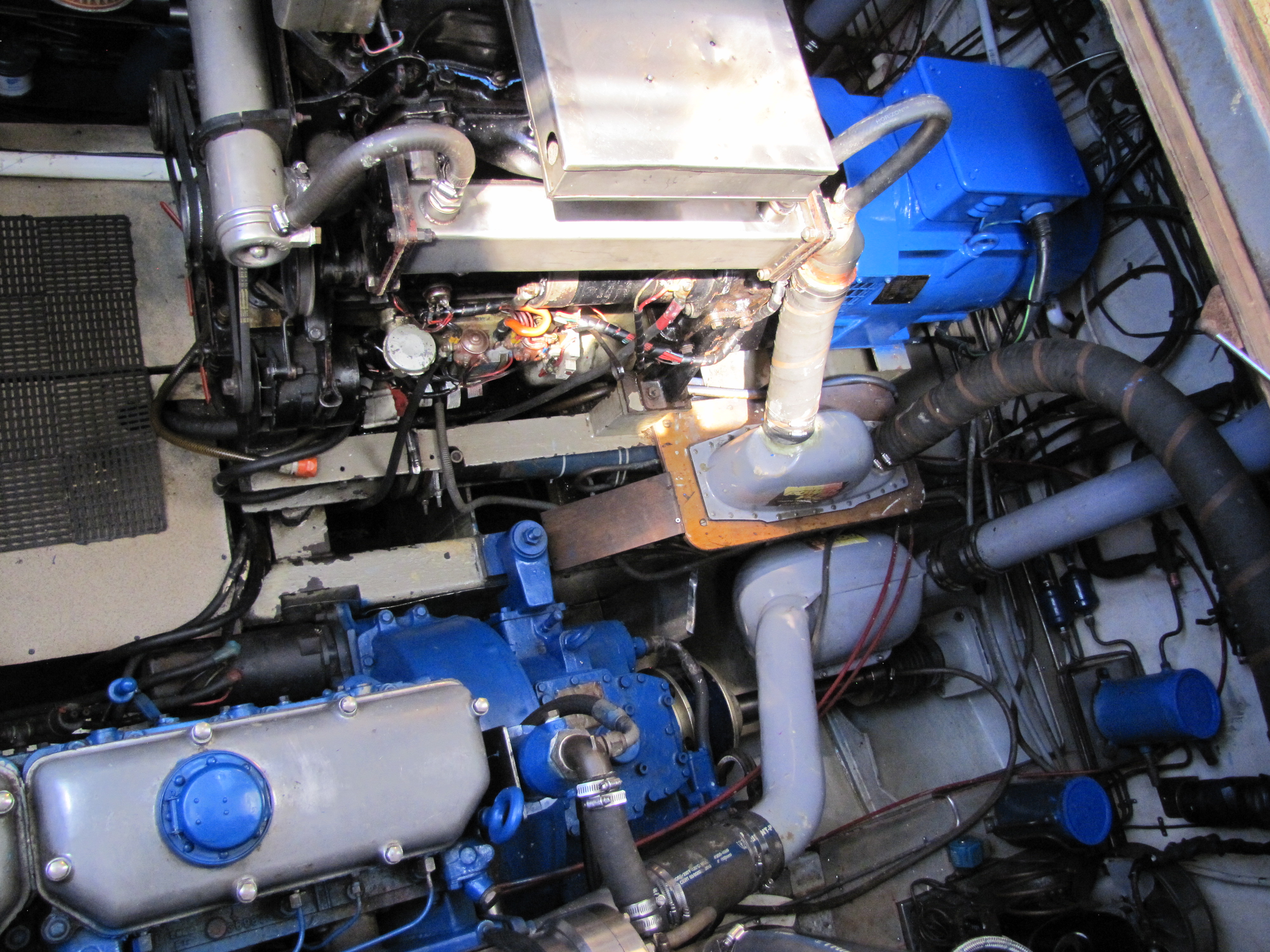 70' Custom Centre Cockpit Pilot House Steel Cutter Motorsailer